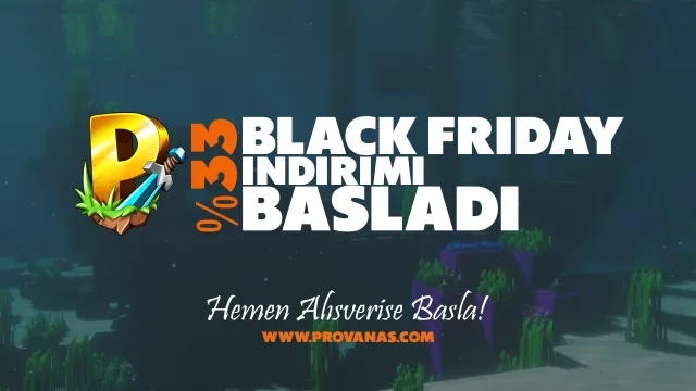 BLACK FRİDAY İNDİRİMİ BAŞLADI!!!