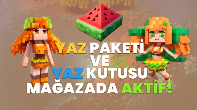 YAZ PAKETİ GELDİ!