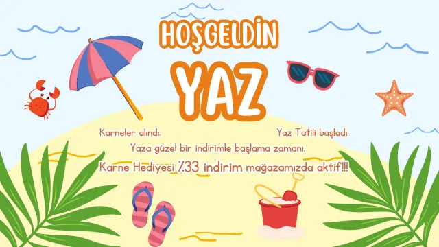 HOŞGELDİN YAZ!!!