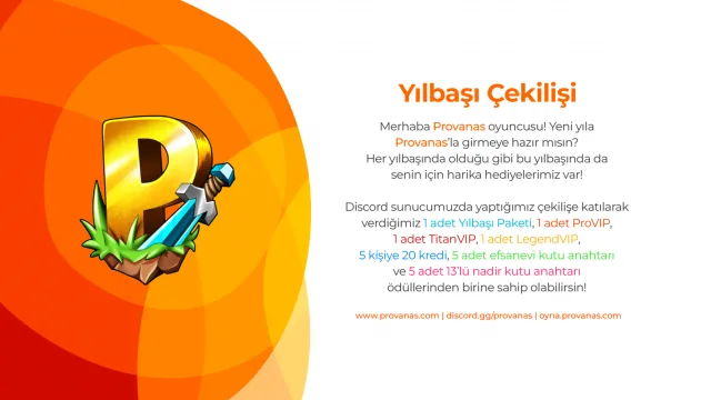 Yılbaşı Çekilişi!