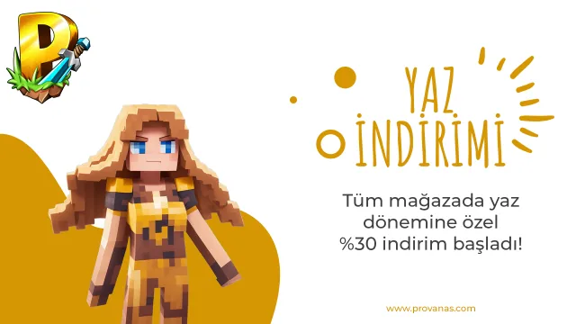SON YAZ İNDİRİMİ %30 İNDİRİM AKTİF!!!