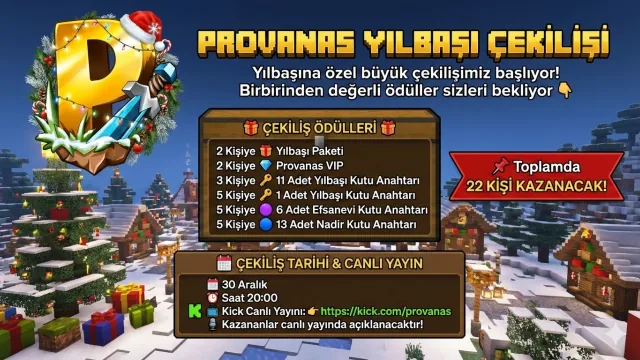 PROVANAS YILBAŞI ÇEKİLİŞİ