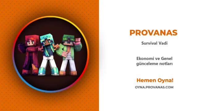 Survival Vadi Ekonomi ve Genel Güncelleme Notları
