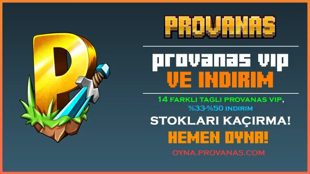 Provanas VIP ve %33 Yaz İndirimi!