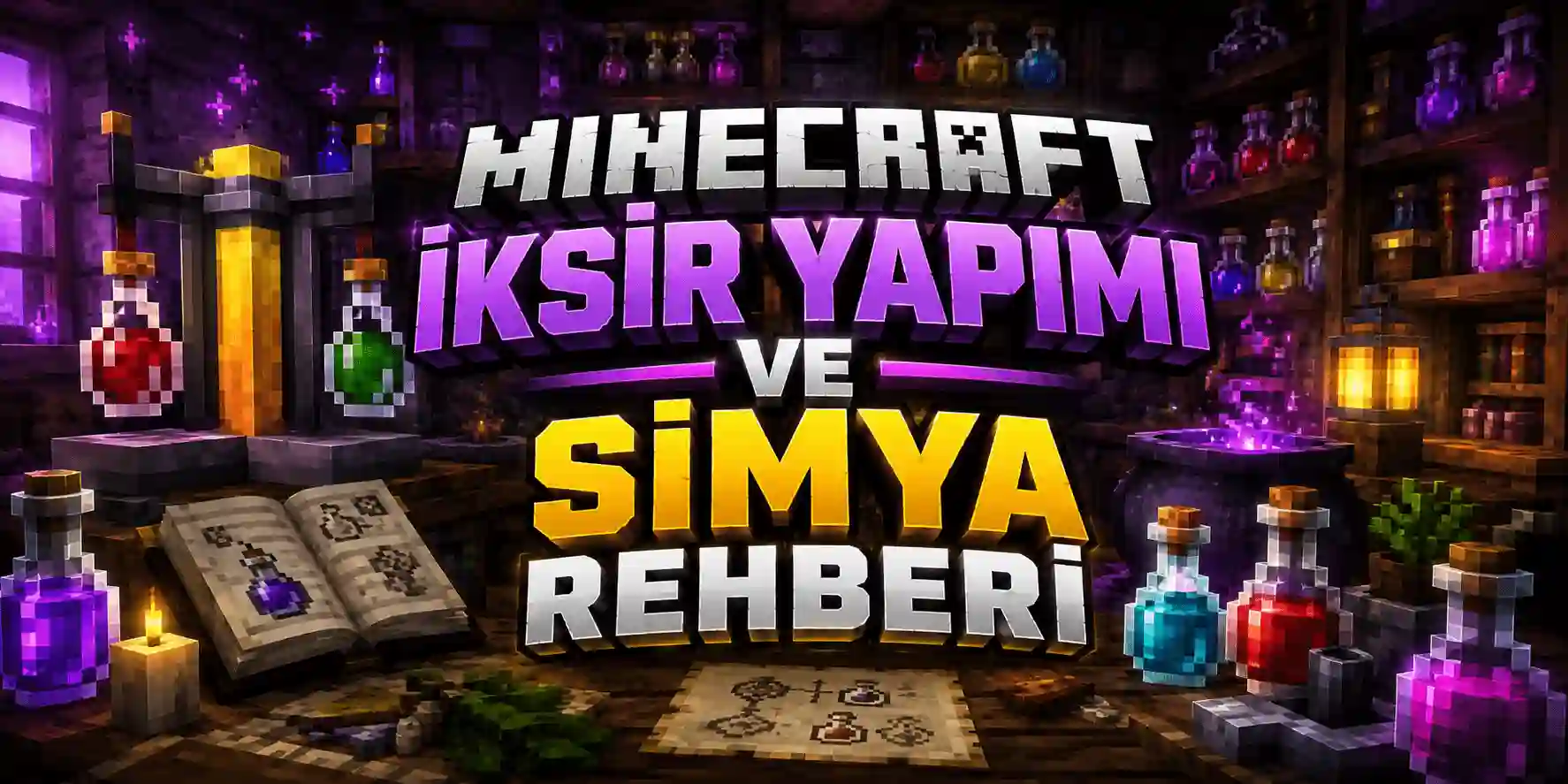 minecraft iksir yapımı