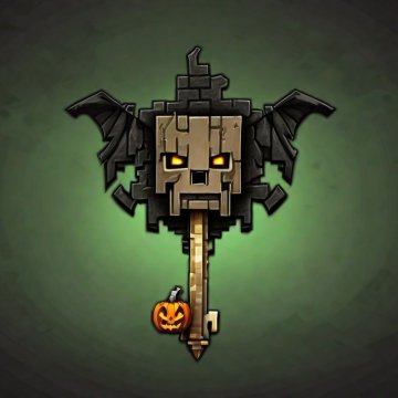 1 Adet Halloween Kutu Anahtarı