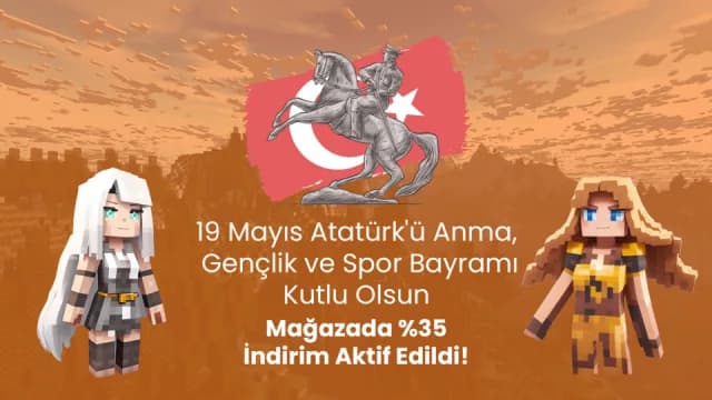 19 MAYIS'A ÖZEL İNDİRİM!!!