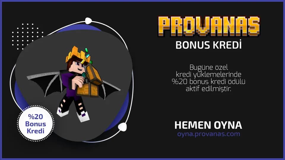 HAFTA SONUNA ÖZEL İNDİRİM VE BONUS KREDİ