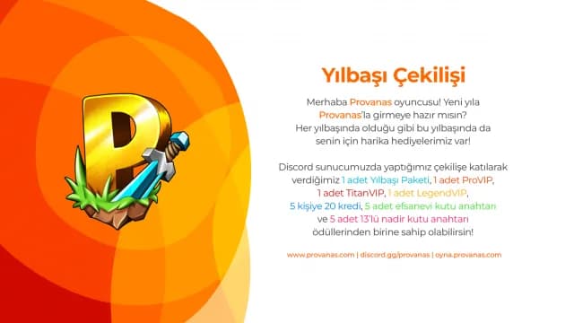 Yılbaşı Çekilişi!