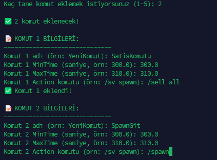 Bot komut ekleme