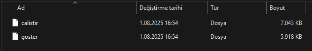 Bot dosya içeriği