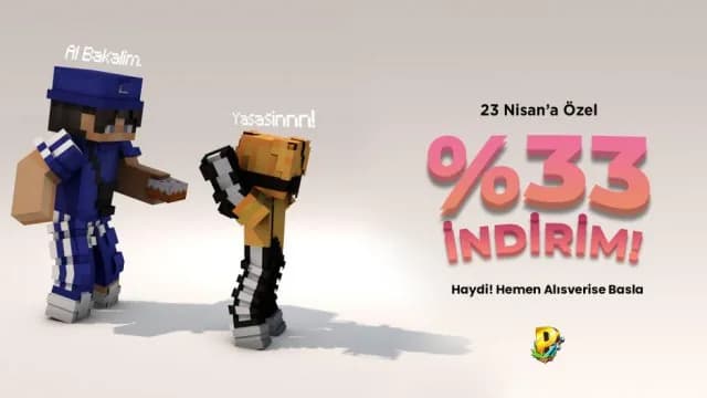 23 Nisan indirimi başladı!