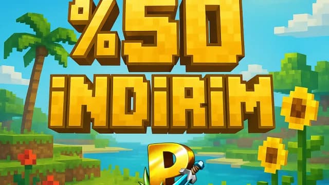 MAĞAZADA %50 İNDİRİM!!!