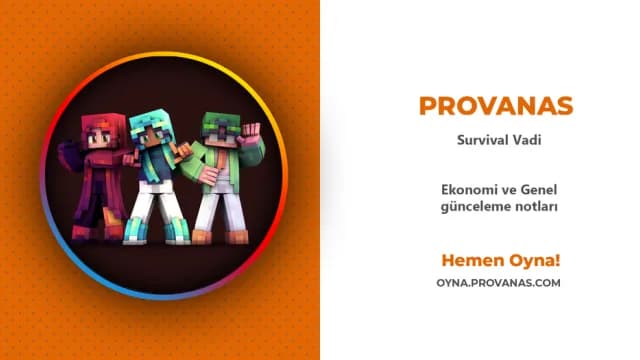 Survival Vadi Ekonomi ve Genel Güncelleme Notları